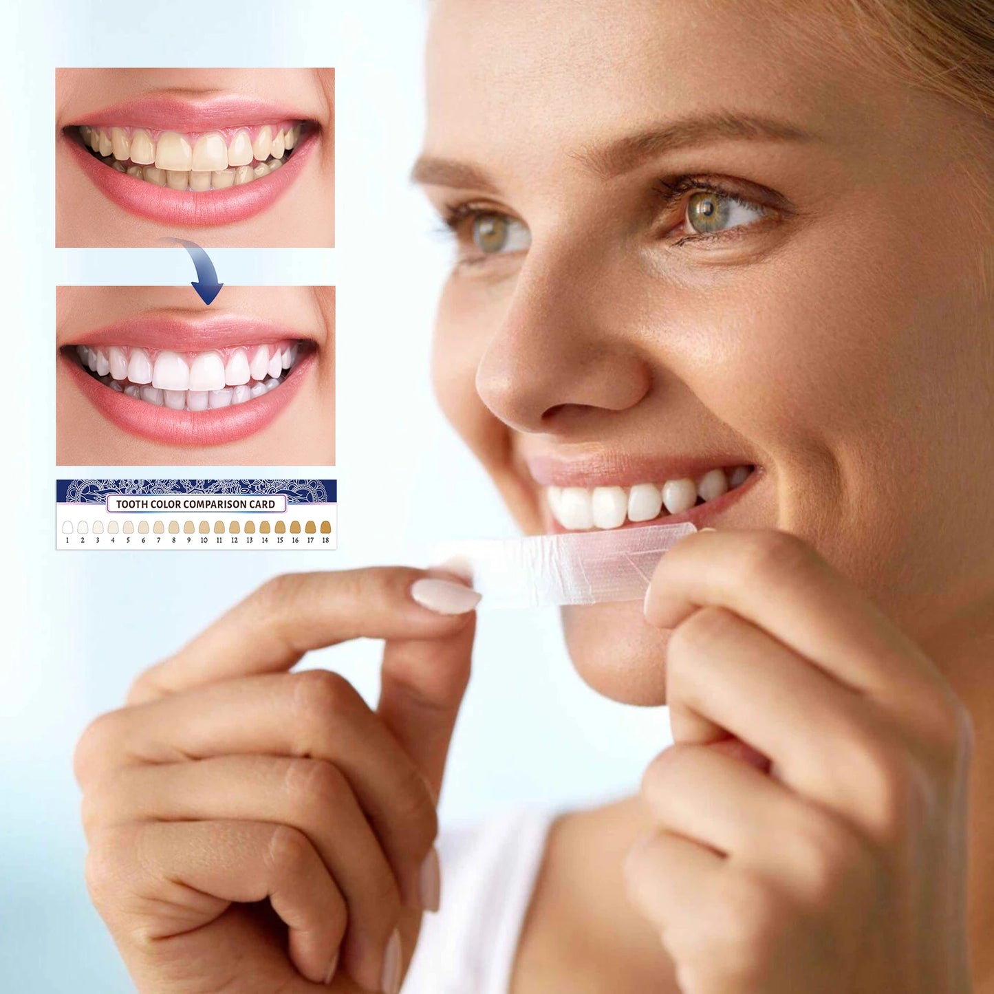 Teeth Whitening Strips (Buy 1 Free 1 Promo)
